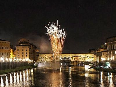 The Ponte Vecchio Bridge in Florence
