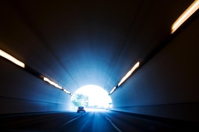 Driving on the new Direttissima A1 Highway